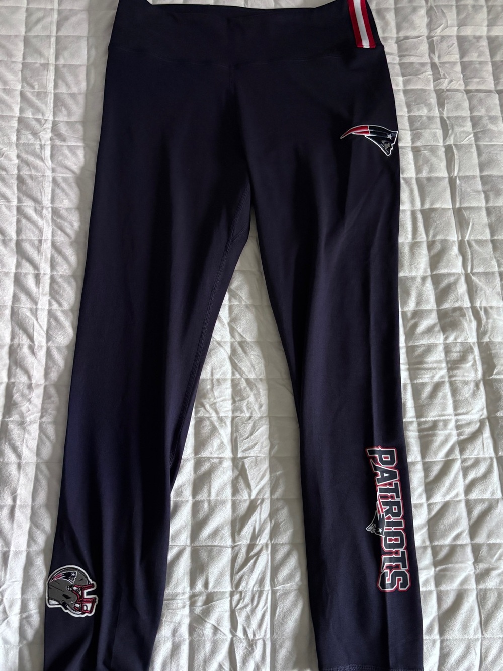 Patriots Navy Women's Athletic Joggers